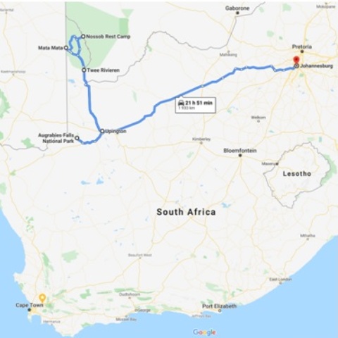 Kgalagadi Safari - Touraco Tours - Pretoria, South Africa